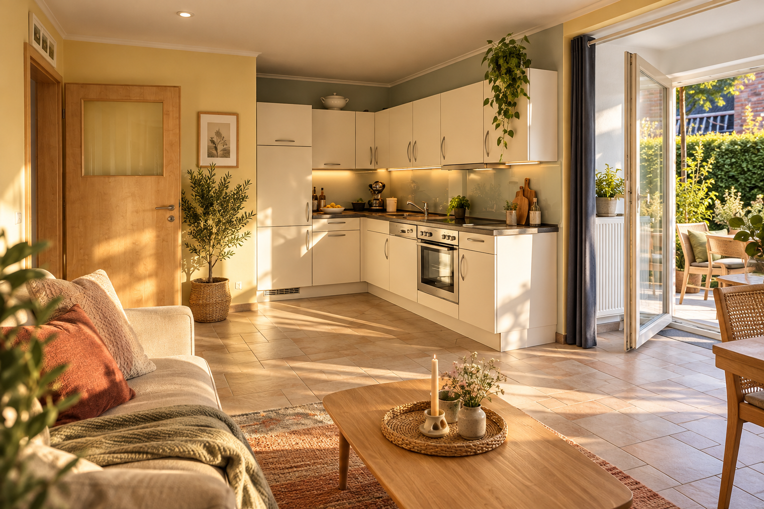 Foto Ostseeperle- 2 Zi Wohnung in attraktivem Architektenhaus in Strandn�he in Haffkrug