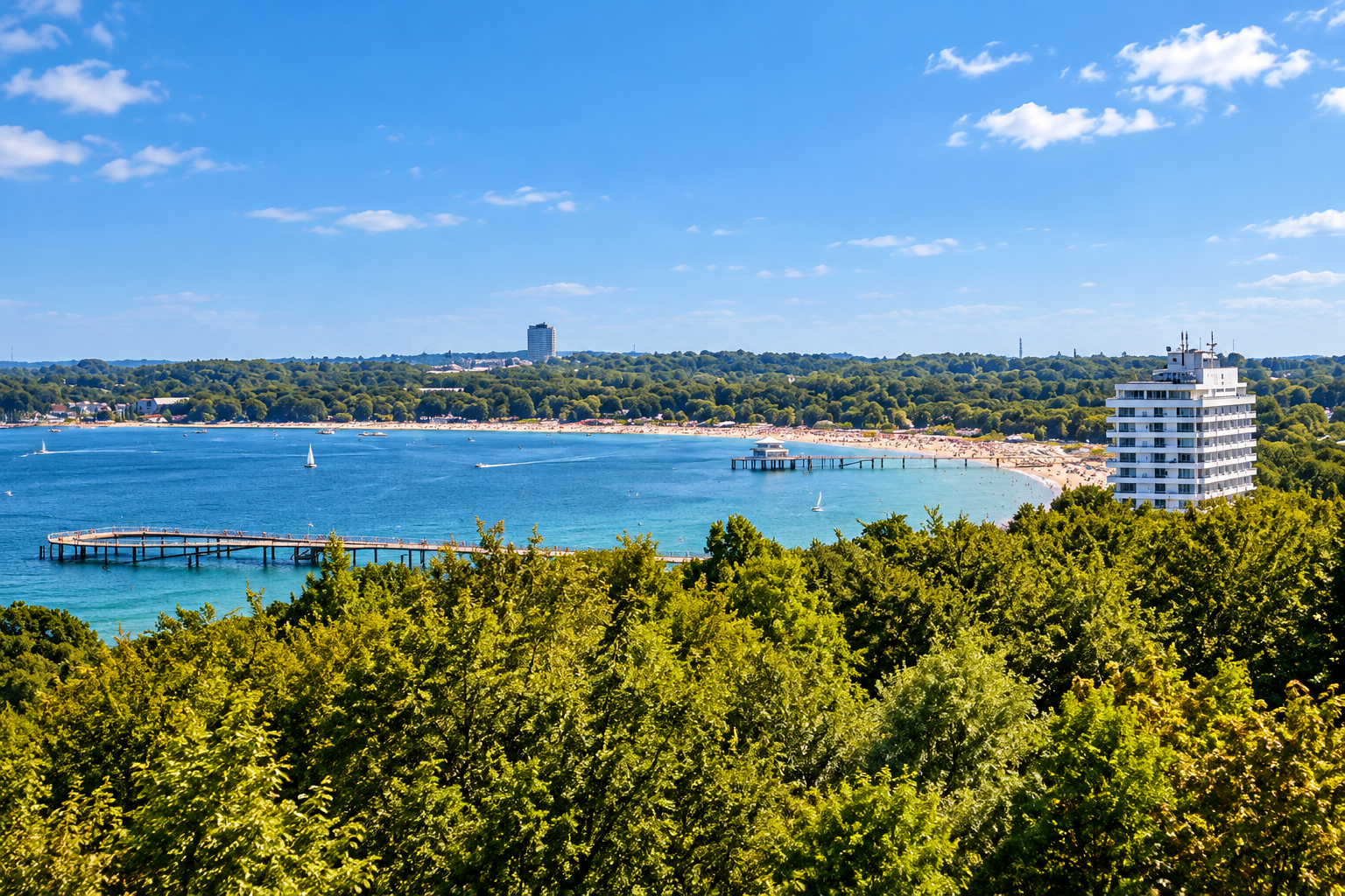 Foto Panoramaseeblick-Appartement- Plaza Premium Residenz- Timmendorfer Strand- reserviert !