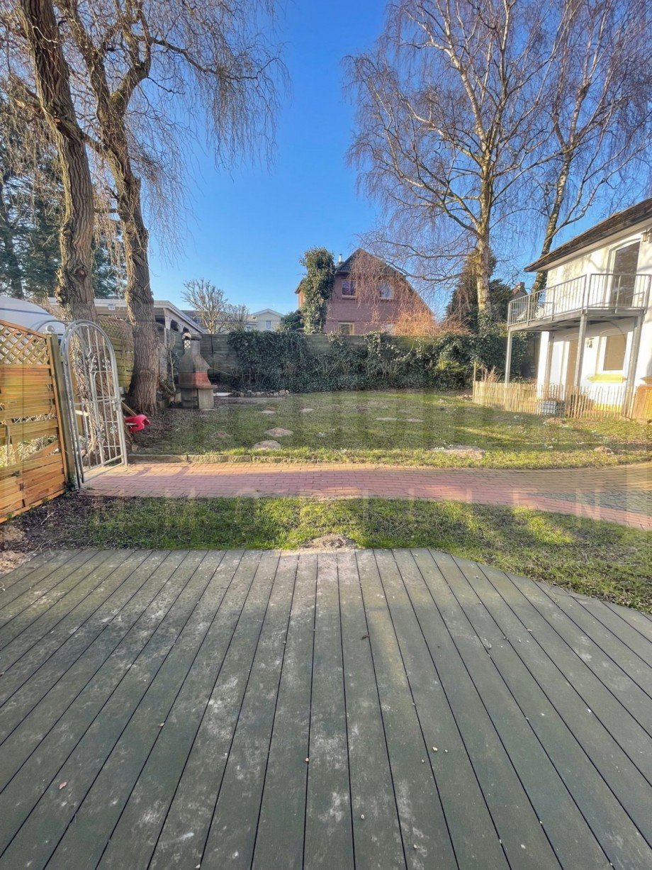Terrasse und Garten Wohnung Kiel / Pries