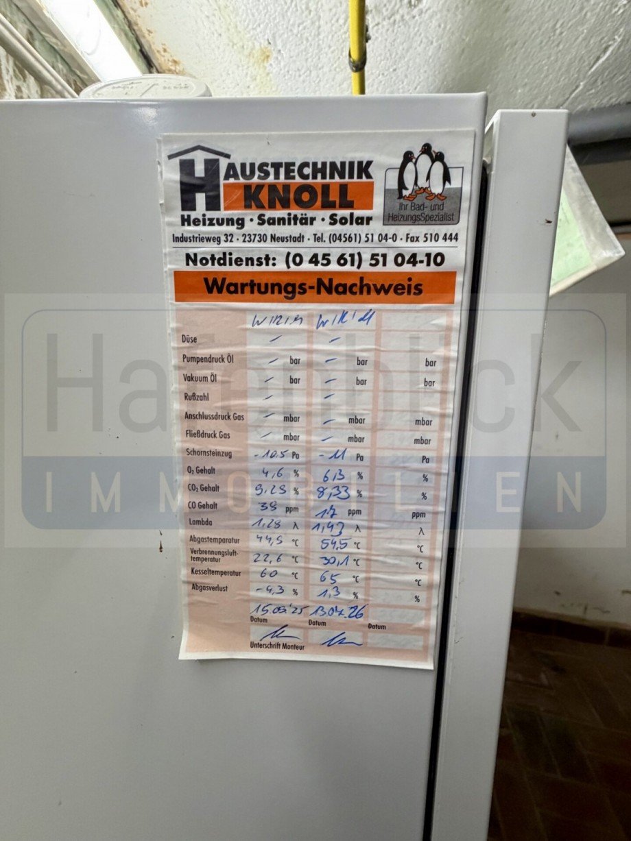 Heizungswartung Bungalow Schashagen-Bliesdorf