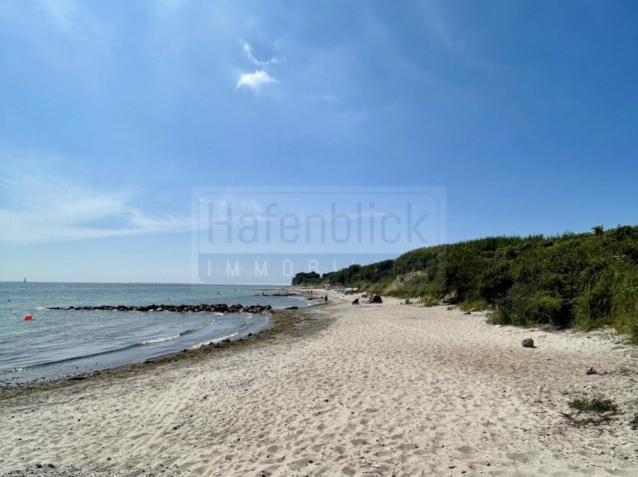 Strand Bliesdorf vor der T�r Bungalow Schashagen-Bliesdorf