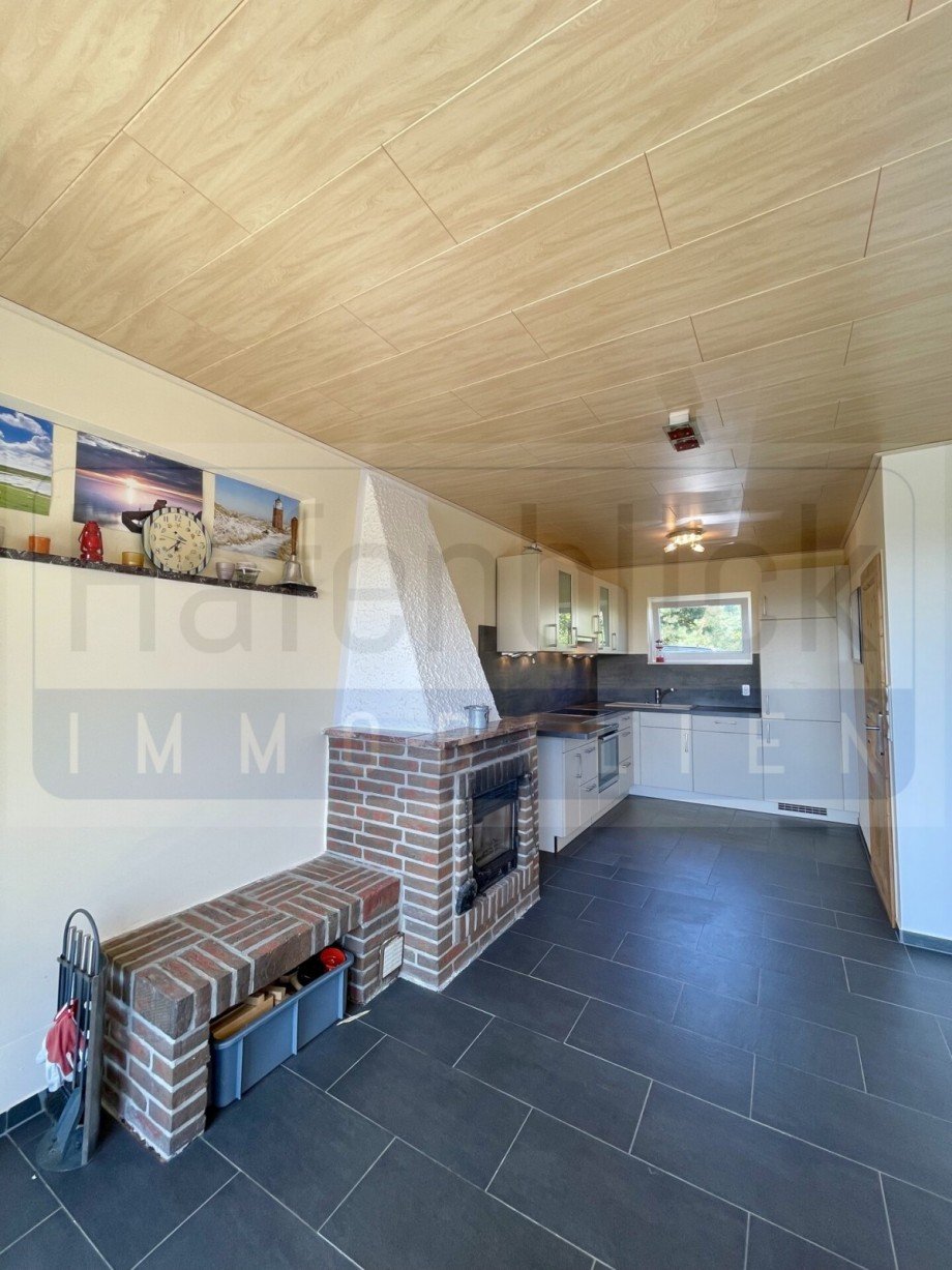 Wohnk�che-Kamin Bungalow Schashagen-Bliesdorf