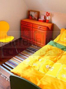 Kleines Schlafzimmer-3 Gem�tliche Firmenwohnung-Ferienwohnung-Panoramablick in Seevetal - mit Bahnanbindung nach Hamburg