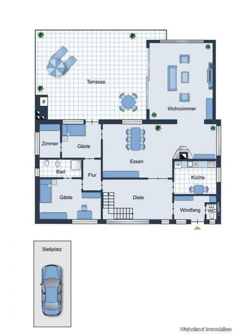 Erdgeschoss Einfamilienhaus Ammersbek