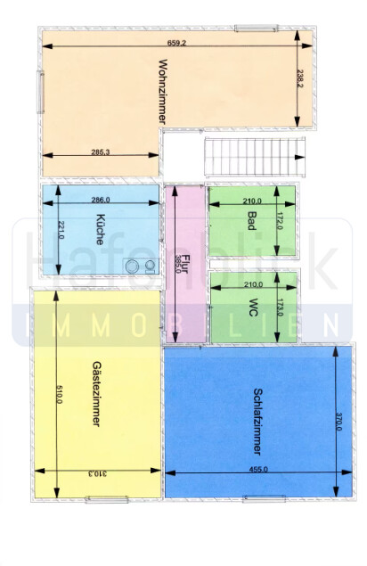 Grundriss OG Haus 1 Haus Timmendorfer Strand / Niendorf