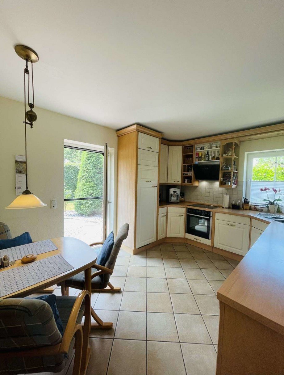 K�che mit Terrassent�r Einfamilienhaus Scharbeutz