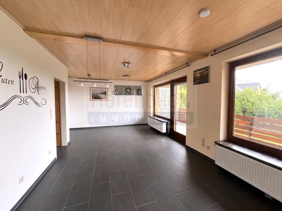 Wohnzimmer lichtdurchflutet Bungalow Schashagen-Bliesdorf