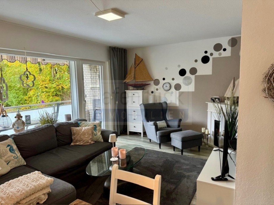 Wohnzimmer Erdgeschosswohnung Gr�mitz