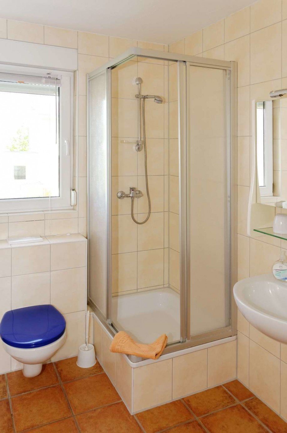 Duschbad mit Fenster Wohnung B�rgerende - Rethwisch