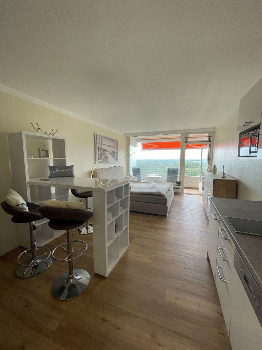 Wohnzimmer Etagenwohnung Timmendorfer Strand