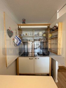 K�chenschrenk Ostseedomizil mit seitlichem Meerblick-modernisierte 2,5 Zi Wohnung