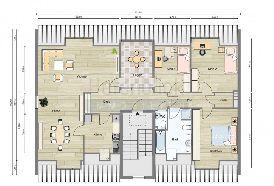 Grundriss Etagenwohnung Reinbek