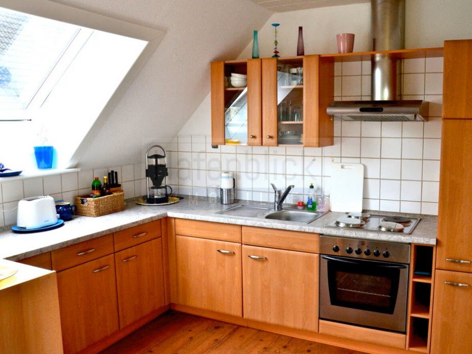 Offene Einbauk�che Dachgeschosswohnung Seevetal