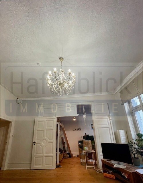 Durchblick Wohnzimmer 1.OG Mehrfamilienhaus L�beck