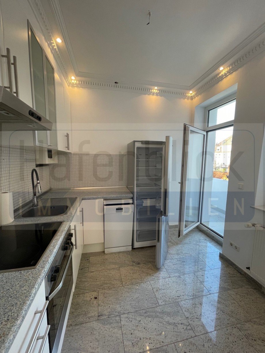 Einbauk�che mit Balkon Wohnung Kiel / Pries