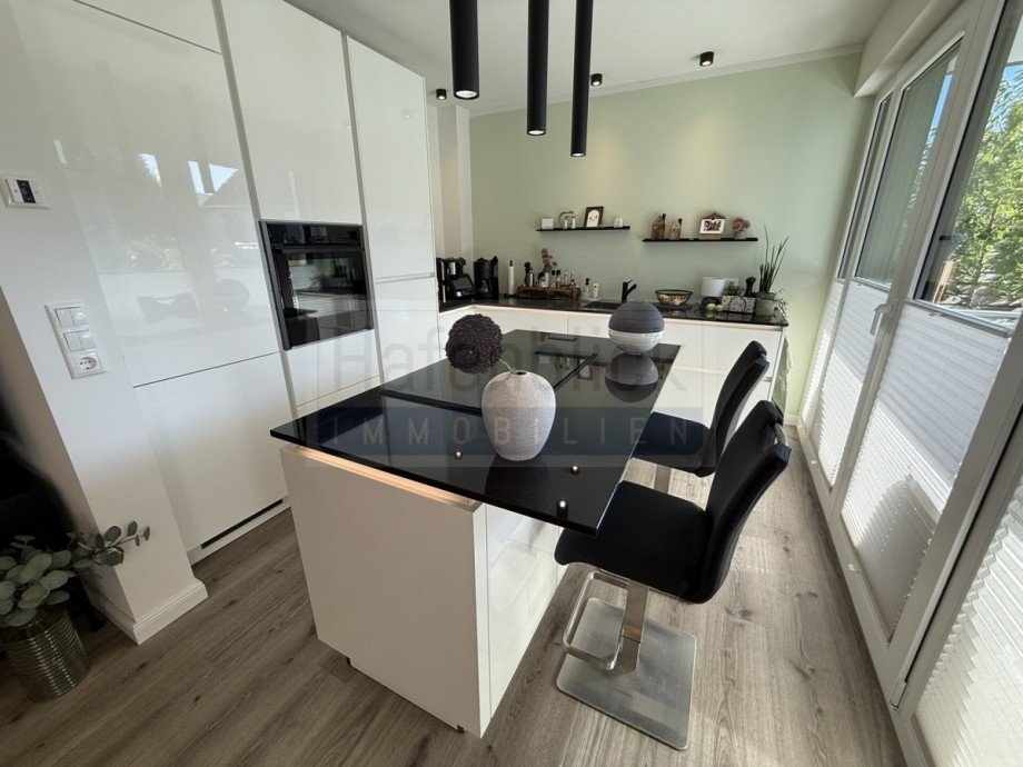 Offene Wohnk�che Etagenwohnung Gr�mitz