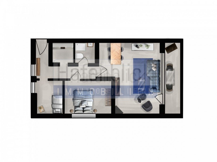 Grundriss Erdgeschosswohnung Gr�mitz