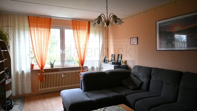 Wohnzimmer Erdgeschosswohnung L�beck / Travem�nde