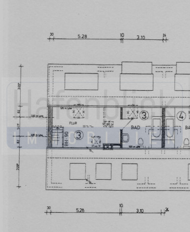 Grundriss.OG Etagenwohnung L�beck / Travem�nde