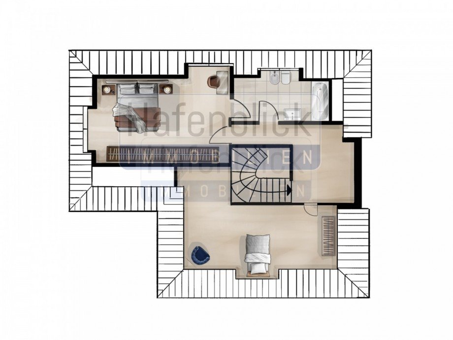 Grundriss.OG Einfamilienhaus L�beck