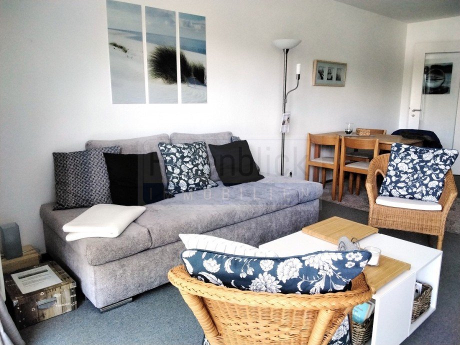 Wohnzimmer Etagenwohnung Scharbeutz