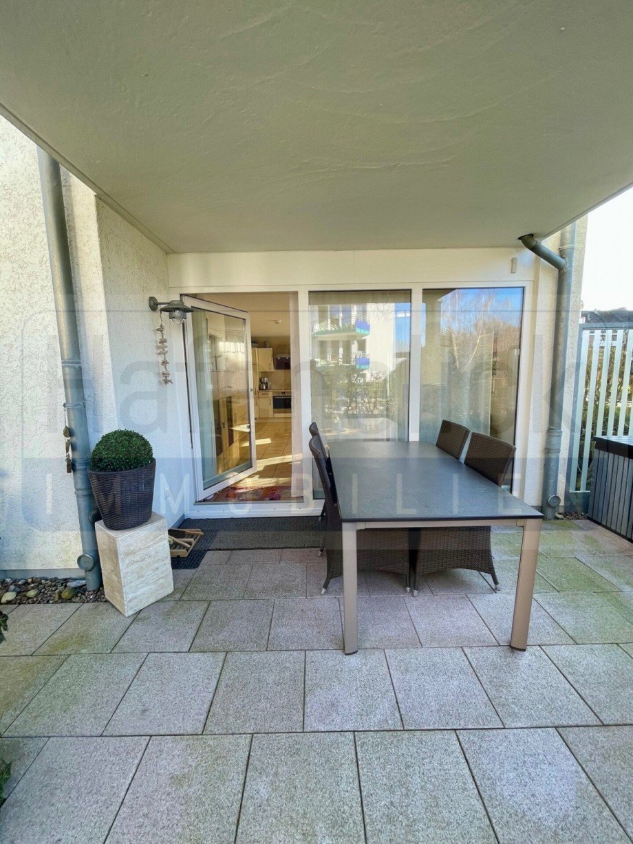 Terrasse Sitzplatz Erdgeschosswohnung Scharbeutz