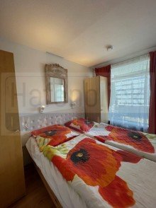 Schlafzimmer mit Fenster Ostseedomizil mit seitlichem Meerblick-modernisierte 2,5 Zi Wohnung