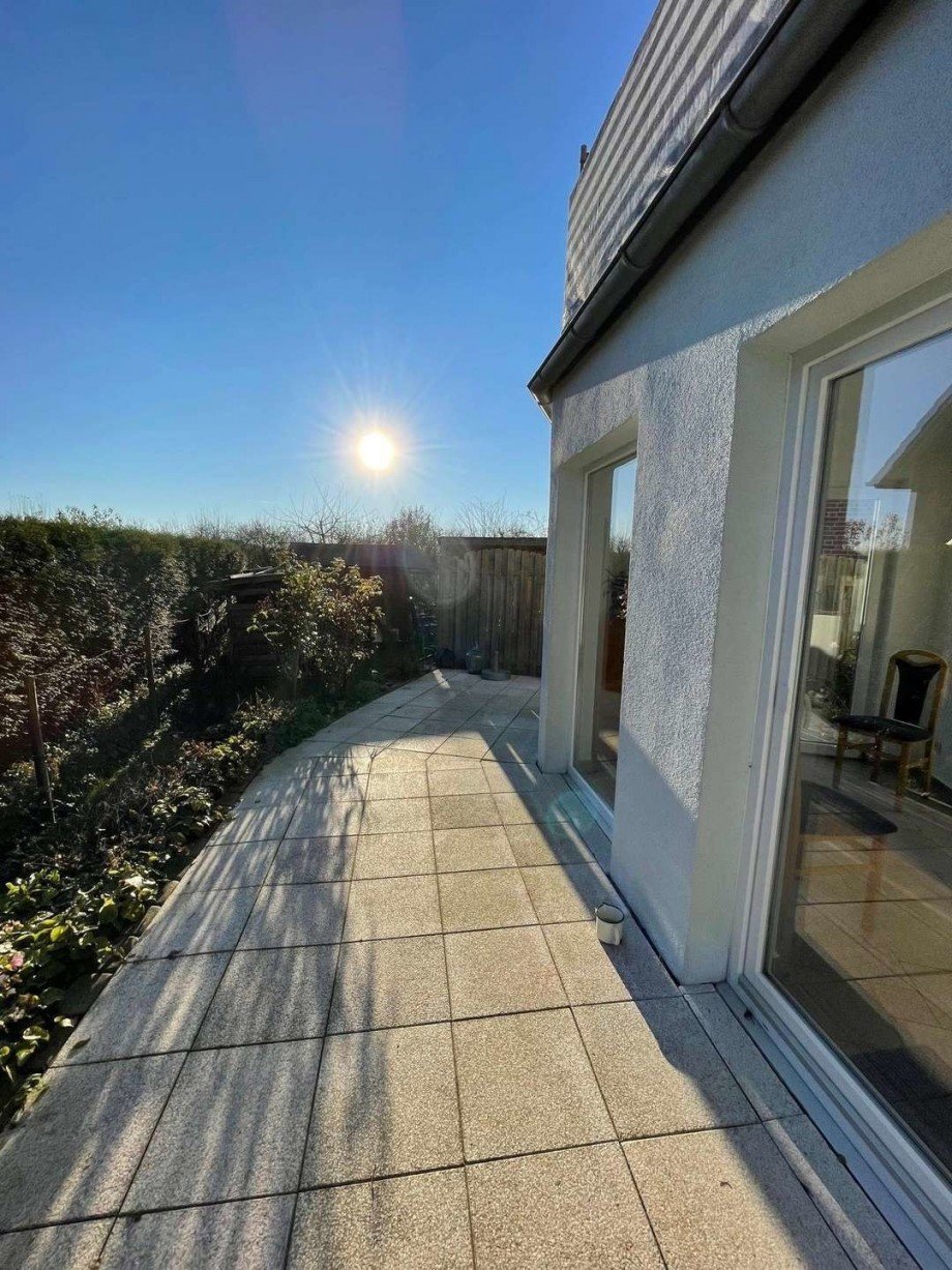 Sonnige Terrasse Erdgeschosswohnung Haffkrug