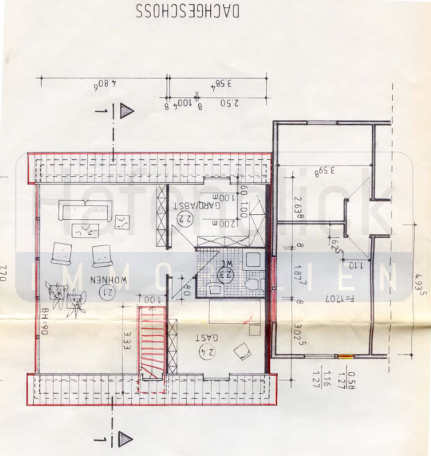 Grundriss DG, Haus 2 Haus Timmendorfer Strand / Niendorf