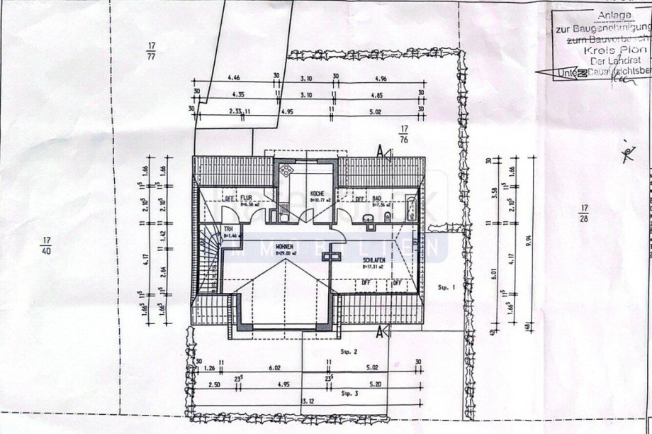 GR.Dachgeschoss Mehrfamilienhaus Heikendorf