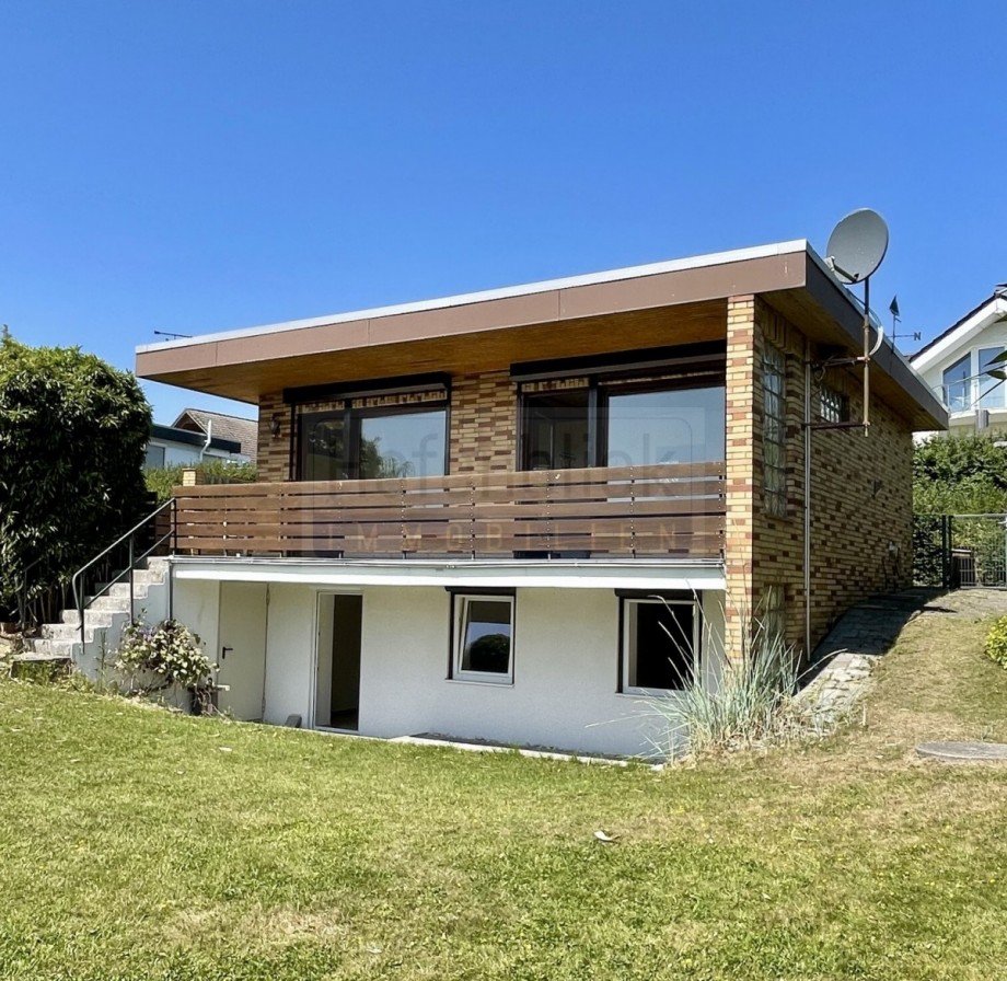 Hausr�ckseite Bungalow Schashagen-Bliesdorf