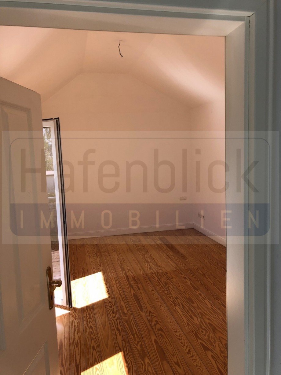 Blick in das Schlafzimmer Einfamilienhaus Kiel / Pries