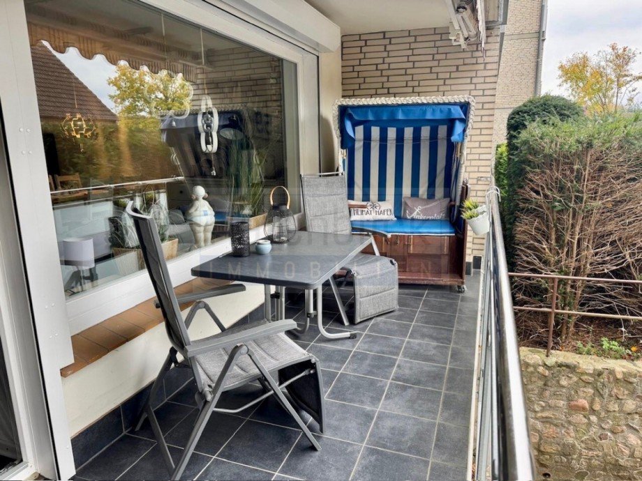 Balkon Erdgeschosswohnung Gr�mitz