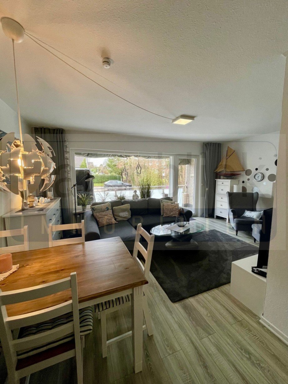 Wohnzimmer Erdgeschosswohnung Gr�mitz