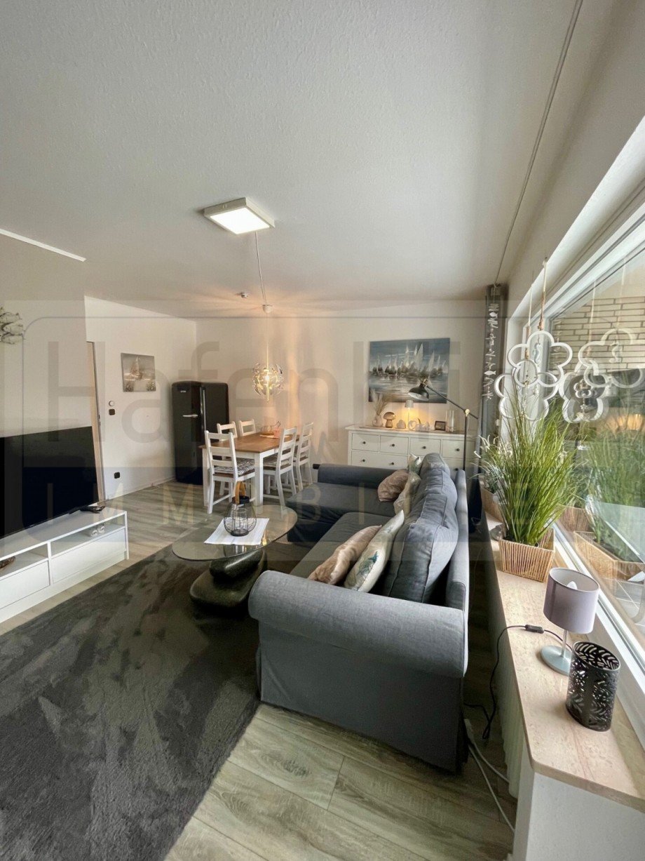 Wohnzimmer Erdgeschosswohnung Gr�mitz