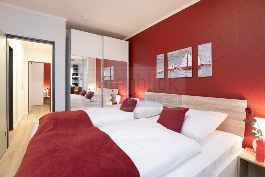 Schlafzimmer Durchblick Flur Etagenwohnung Gr�mitz