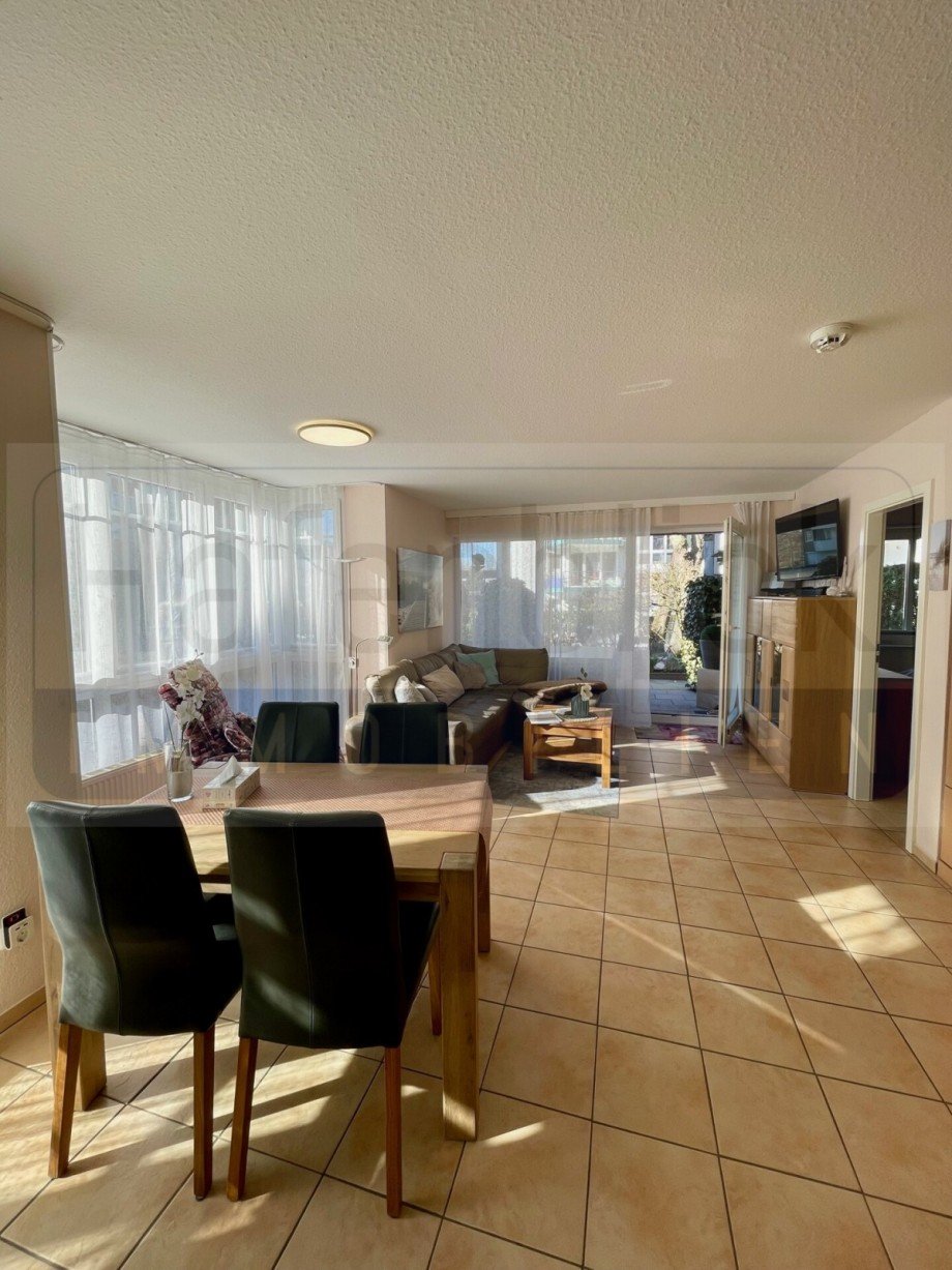 Wohnzimmer Lichtdurchflutet Erdgeschosswohnung Scharbeutz