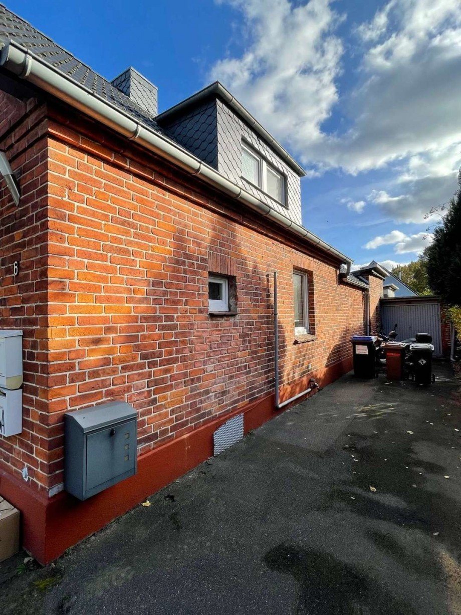 Garage.Auffahrt Haus L�beck