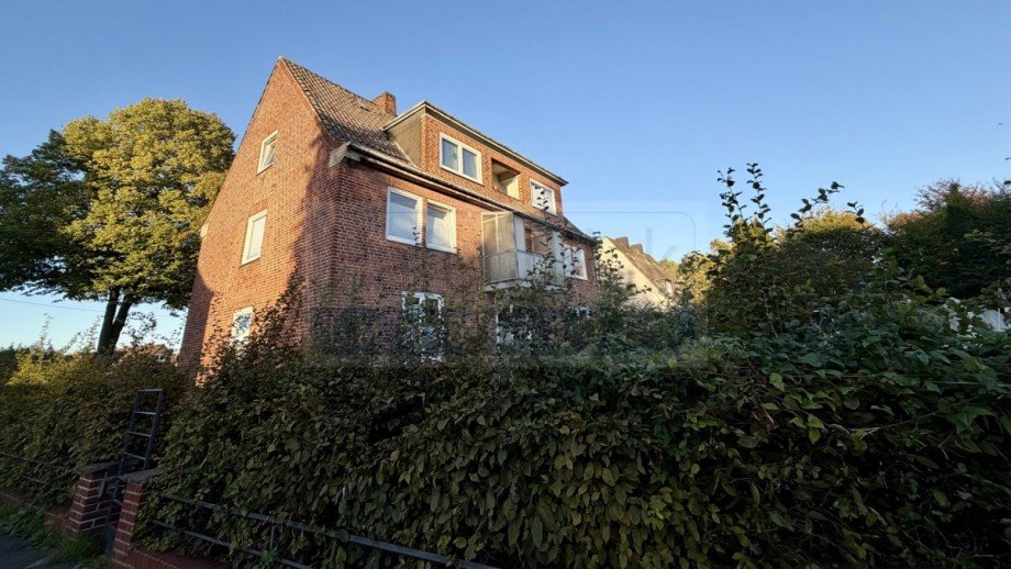 Ansicht Seitenstra�e Mehrfamilienhaus L�beck