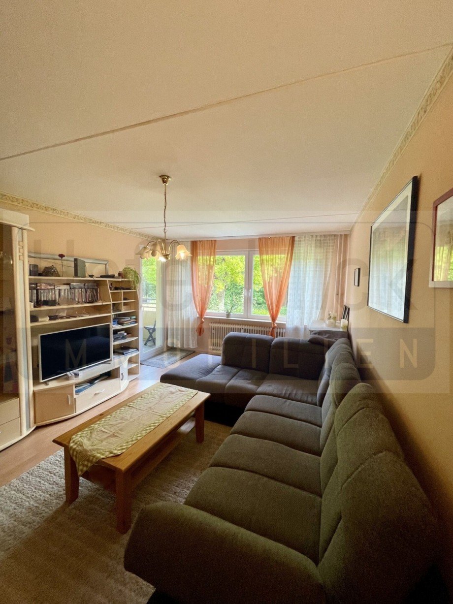 Wohnzimmer Erdgeschosswohnung L�beck / Travem�nde